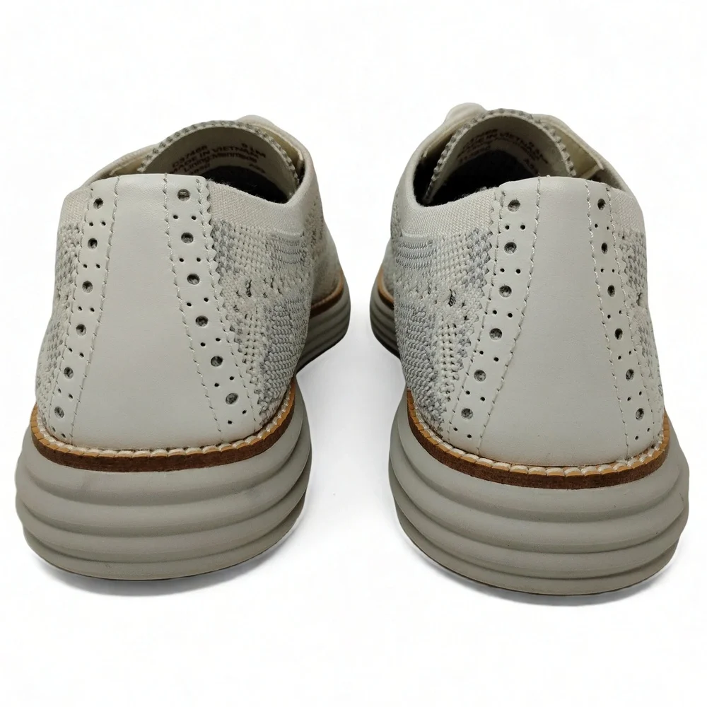 Cole Haan Stitchlite Wingtip Sneaker 9.5M Knit Oxford Minimalist Preppy Shoes